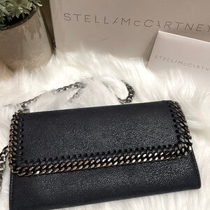 Stella McCartney Falabella Flap Continental Wallet